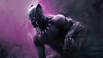 Lack Panther Timeless Majesty, black-panther, superheroes, artwork, digital-art, artstation HD wallpaper