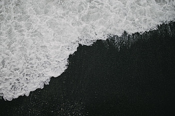 Nature, Water, Beach, Sand, Bw, Chb, Wave HD wallpaper