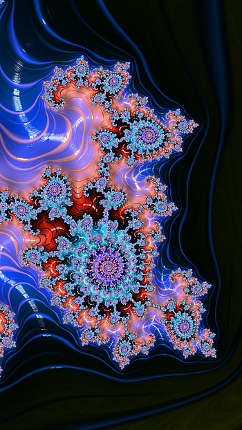 Fractal Art Trippy Psychedelic Background for Smart, Abstract, fractal HD phone wallpaper
