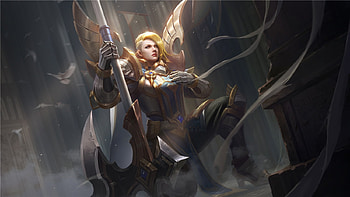 Warrior girl, fantasy, ghfartstudio, girl, g h f art studio, warrior HD wallpaper
