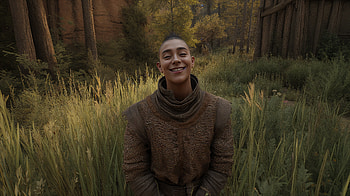 Charming NPC in Ultra, video game, npc, portrait, smiling, POV HD wallpaper