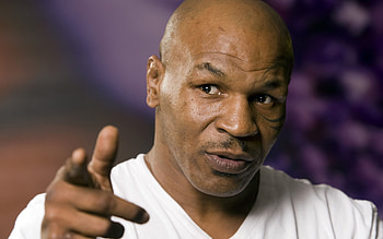 Mike Tyson portrait, American boxer, Facial tattoos, High-quality HD wallpaper