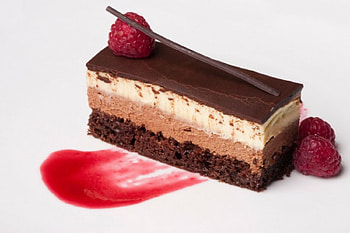 Chocolate Cake, cakes, chocolate, raspberry, raspberries, cake HD wallpaper