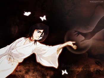 Rukias death, bleach, stuff, black, death HD wallpaper