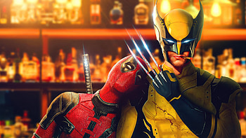 Deadpool Vs Wolverine Showdown, deadpool-and-wolverine, deadpool-3, wolverine, deadpool, 2024-movies, movies, superheroes, artwork, digital-art, deviantart HD wallpaper