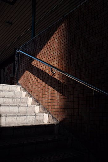 Miscellanea, Miscellaneous, Shadow, Stairs, Ladder, Tile HD phone wallpaper