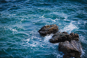 Nature, Water, Stones, Sea, Waves HD wallpaper