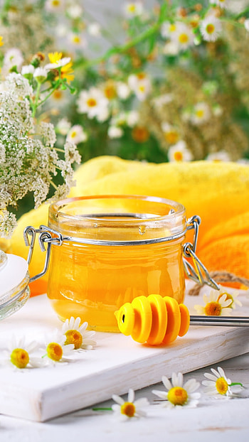 Honey as food, Sweet delicacy, Natural ingredient, Culinary delight HD phone wallpaper