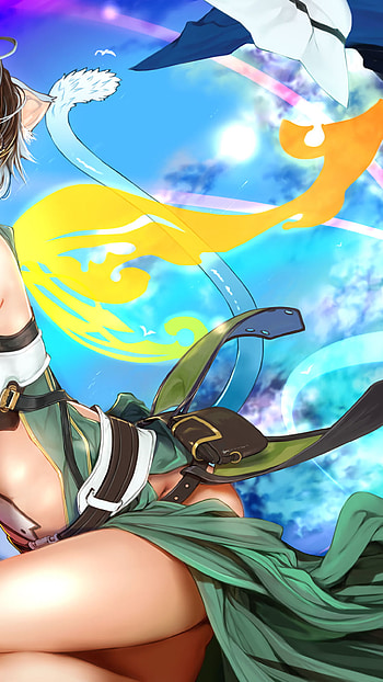 Sword Art Online, Shinon, Glasses, Scarf, Animal Tails, Sao HD phone wallpaper
