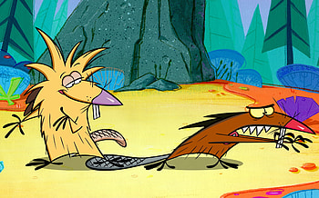 Angry beavers, TV series, Animation, Streaminganbieter HD wallpaper