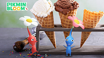 Pikmin Bloom — Sweet Ice Cream Picnic, Pikmin HD wallpaper
