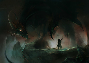 fantasy, dragon HD wallpaper