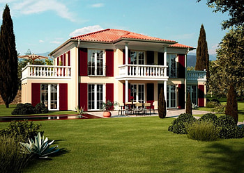 Beautiful house, garden, beautiful, house, tree HD wallpaper