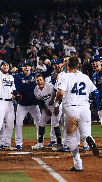 Los Angeles Dodgers, , Wallshub, Baseball team HD phone wallpaper