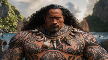 Heroic Maui — Moana Live-Action, Movie, Moana (Live Action), Maui (Moana), Dwayne Johnson HD wallpaper