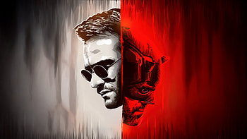 Daredevil Fear Is Not An Option, daredevil, daredevil-born-again, marvel, tv-shows, superheroes, artwork, art, digital-art HD wallpaper