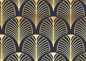 Art nouveau, gold, art, pattern HD wallpaper