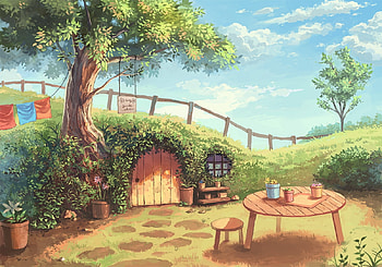 Cute House, scenery, orginal, art, house, cute HD wallpaper
