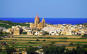 Mdina, Notable City, Old City, Malta, Cathedral, Mdina panorama, Mdina cityscape, mediterranean sea HD wallpaper