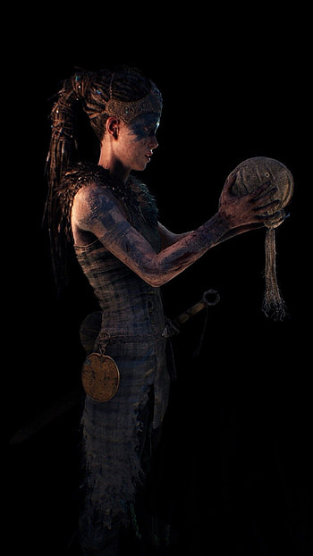 Hellblade, Haunting atmosphere, Emotional journey, Gripping narrative HD phone wallpaper