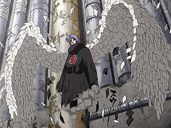 konan-flying, naruto, anime HD wallpaper