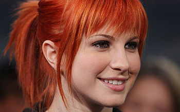 Smiling, Green eyes, People, Hayley Williams HD wallpaper