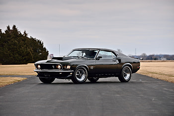 Ford Mustang Boss 429 Fastback Muscle Car, ford-mustang, cars HD wallpaper