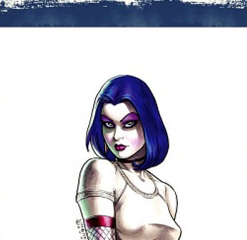 Blue Ivory, blue, dark ivory, lady vampire, linsner HD wallpaper