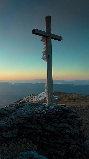 Jesus Cross, Mountain, Holy Cross HD phone wallpaper