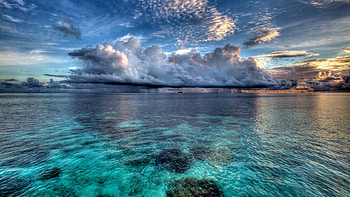 Ocean (laptop) background, Ocean High Quality HD wallpaper