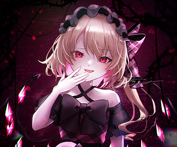 Flandre Scarlet, Flandre Scarlet, Anime, Touhou HD wallpaper