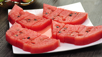 Ripe and succulent watermelon, Berrylicious pleasure, Tropical summer vibes, Tempting consumption HD wallpaper