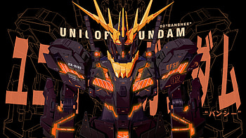 Gundam Banshee, Gundam Unicorn HD wallpaper