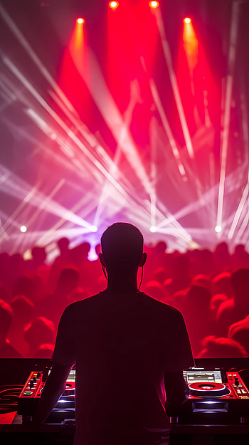 Night club party - DJ, DJ, nightclub, party HD phone wallpaper