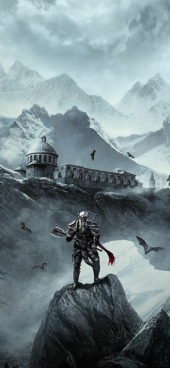 Elder Scrolls V, Skyrim HD phone wallpaper