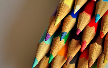 Miscellanea, Miscellaneous, Multicolored, Motley, Pencils, Spearhead, Prick, Set HD wallpaper