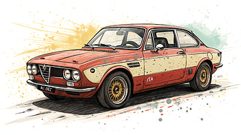 Alfa Romeo Classic Beauty – Stunning Ultra, Alfa Romeo, classic car, vintage car, sports car, retro car HD wallpaper