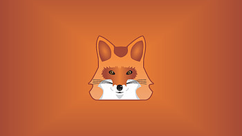 Fox Minimalist , fox, minimalism, minimalist, artist, artwork, digital-art HD wallpaper