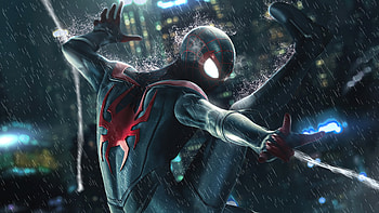 Spiderman Miles Morales Blitzfinn , spider-man-miles-morales, games, 2022-games, ps5-games, ps-games, spiderman, marvel, artstation HD wallpaper