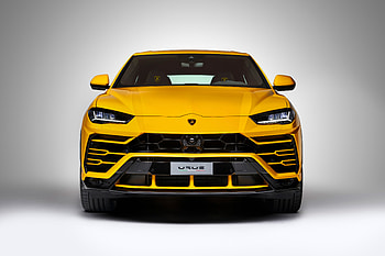 Lamborghini Urus Front View, lamborghini-urus, lamborghini, 2018-cars, suv, cars HD wallpaper