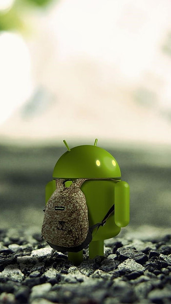 Lock Screen, Android Robot HD phone wallpaper