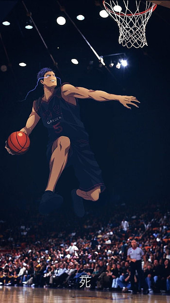 Daiki Aomine Dunk, basketball, Daiki Aomine, Koroko no basket HD phone wallpaper