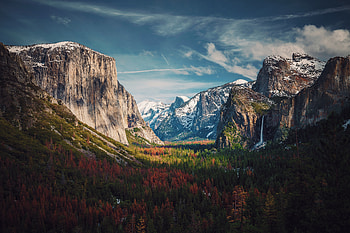 Beautiful Yosemite , yosemite, national-park, nature, landscape HD wallpaper