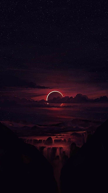 RED MOON ¦¦ KTH. Dark landscape, Scenery , Galaxy, Vampire Aesthetic HD phone wallpaper