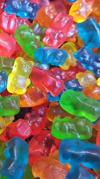 I'm a gummy bear, color, candy, cute, fun HD phone wallpaper