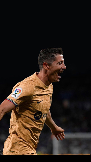 Lewandowski, sports, football HD phone wallpaper