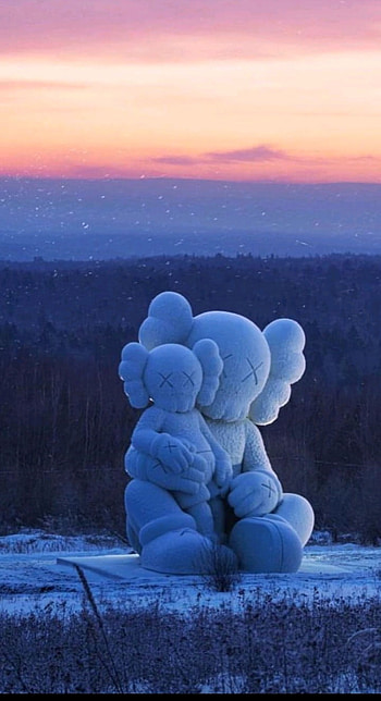 Snow Kaws, sky, jordan HD phone wallpaper
