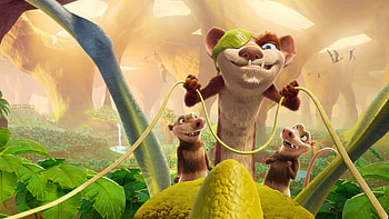 Buck, Crash, and Eddie, Ice Age: Adventures of Buck Wild HD wallpaper
