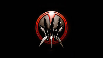 Deadpool 3 Movie Logo, deadpool-and-wolverine, deadpool-3, deadpool, wolverine, 2024-movies, movies, hugh-jackman, superheroes, artist, artwork, digital-art, logo HD wallpaper