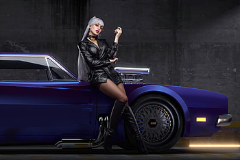 Evelynn Cosplay, league-of-legends, games, deviantart, cosplay HD wallpaper